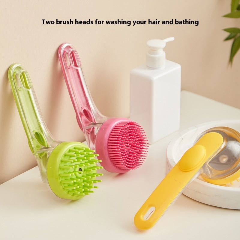 2 in 1 Pet Bath Brush
